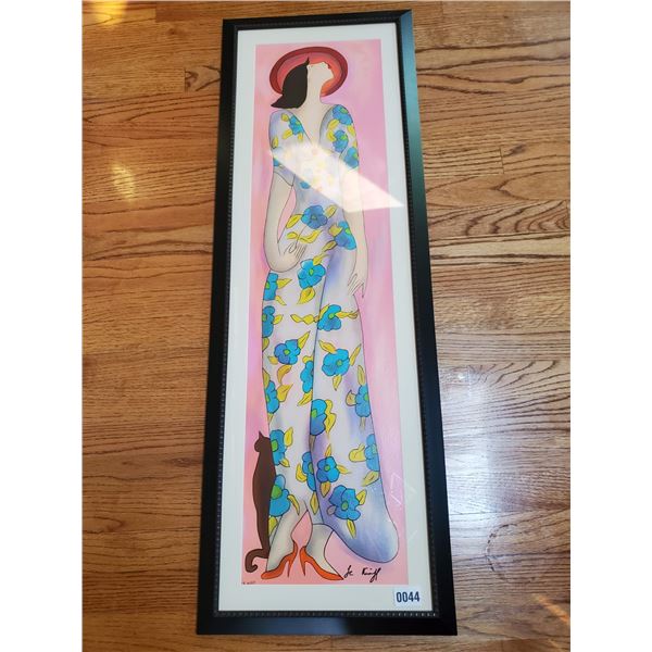 Linda Le Kinff Serigraph "Fraicheur"