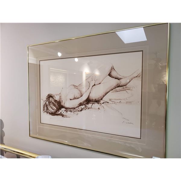 Framed original by Pierre Letellier