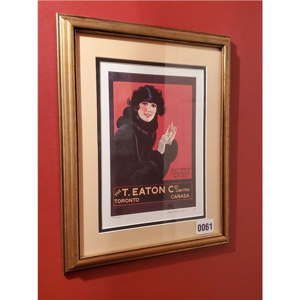 Eatons Catalogue Cover Print