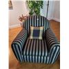 Image 1 : Two Striped Arm Chairs