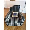 Image 2 : Two Striped Arm Chairs