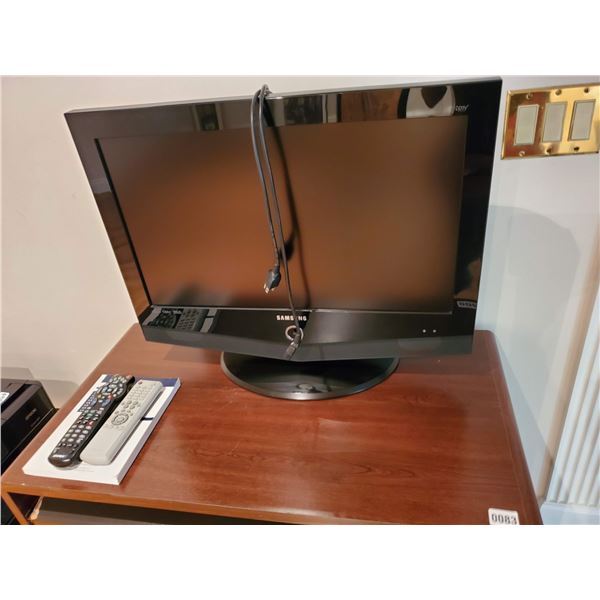 Samsung Computer Monitor and Desk