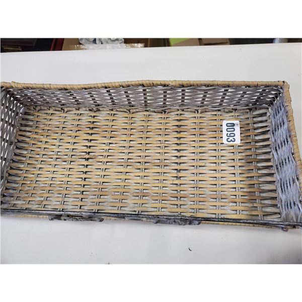 Decorative Baskets and Large Seashell