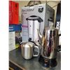 Image 2 : Coffee Percolater, Cuisnart Coffee Pot and Tea pot.