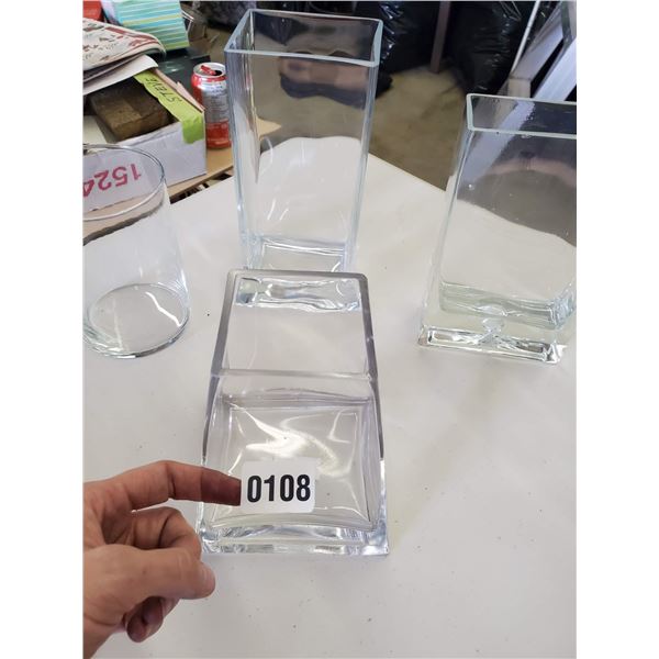 Decorative Vases Various Sizes