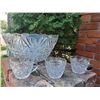Image 3 : Cut Crystal Punchbowl Set
