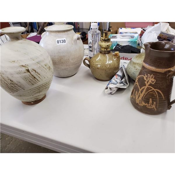 Stoneware Vases and Décor
