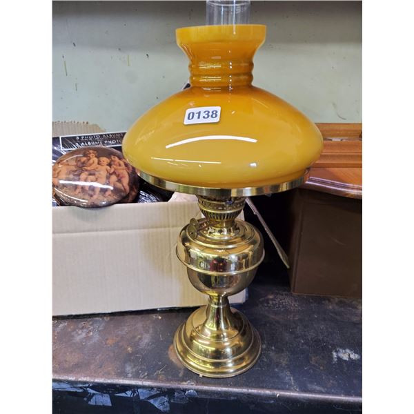 Vintage Hurricane Lamp