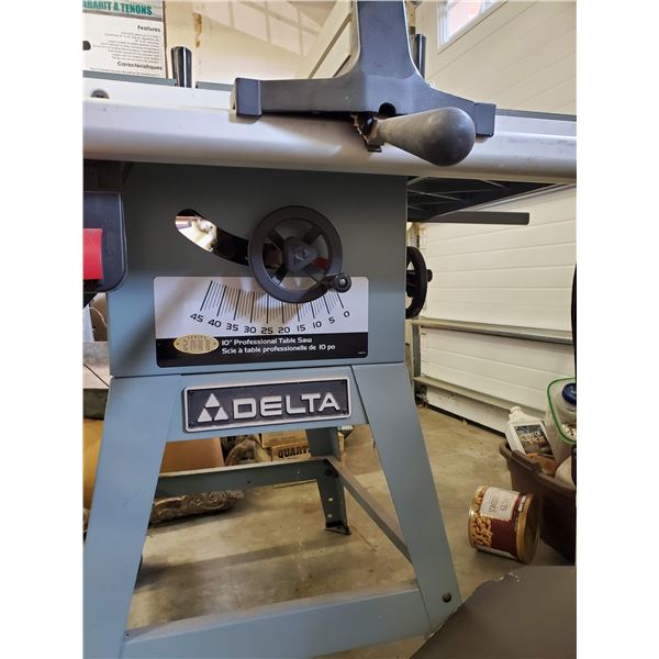 Delta 10" Professional Table Saw