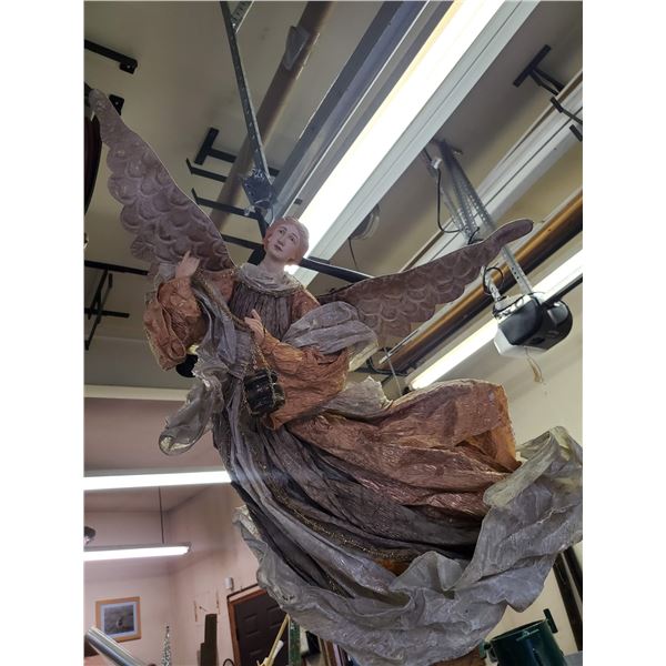 Paper Mache Angel and Christmas Décor