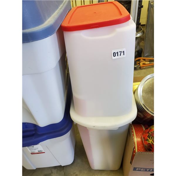 Christmas Cookie Tins and Wrapping Station