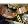 Image 4 : Copper Pots and Misc. Kitchen Supplies