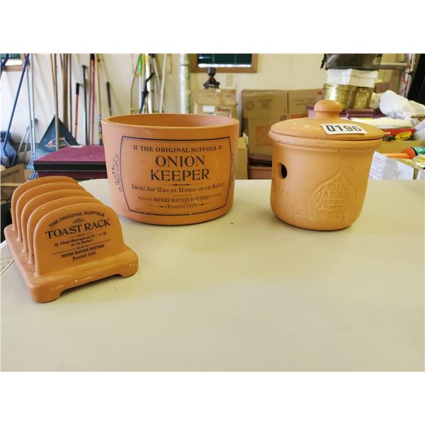 Stoneware Storage Set