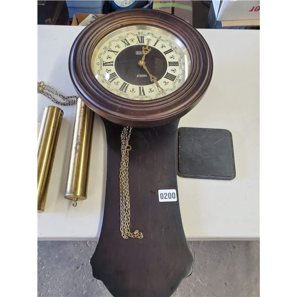 Citizen Weight Driven Wall Clock