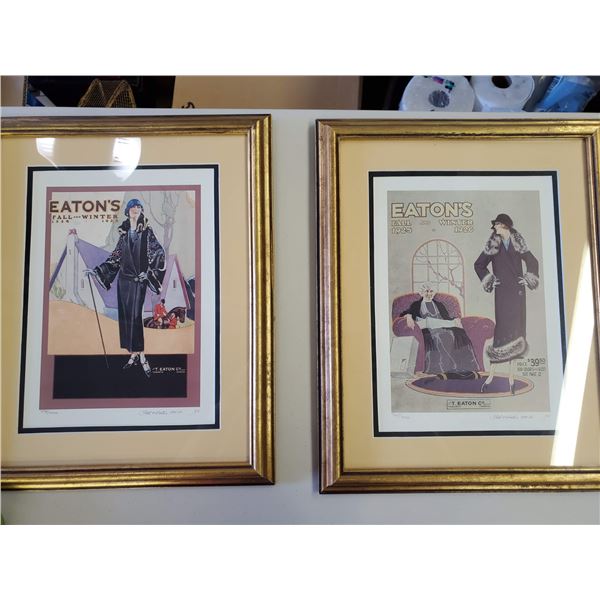 Framed Prints Eatons Catalogue Covers