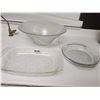 Image 1 : Vintage Frosted Glass Serving Set