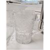 Image 5 : Vintage Frosted Glass Serving Set