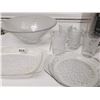 Image 6 : Vintage Frosted Glass Serving Set