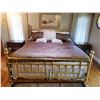 Image 1 : King Size Brass Bed