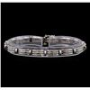 Image 1 : 14KT White Gold 2.83 ctw Diamond Bracelet