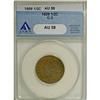 Image 1 : 1809 1/2 C AU58 ANACS