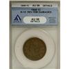 Image 1 : 1848 1C AU58 ANACS