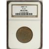 Image 1 : 1853 1C Brown MS62 NGC