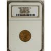 Image 1 : 1864 1C Bronze No L Red and Brown MS64 NGC