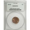 Image 1 : 1916 1C Red MS65 PCGS