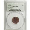 Image 1 : 1972 1C Doubled Die Obverse Red and Brown MS63 PCGS
