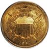 Image 1 : 1864 2C Large Motto Red MS64 PCGS
