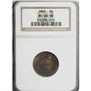 Image 1 : 1865 2C Red and Brown MS64 NGC