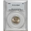 Image 1 : 1901 5C MS65 PCGS