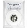Image 1 : 1967 5C SMS Deep Cameo MS66 PCGS
