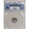 Image 3 : 1837 H10C No Stars, Large Date (Curl Top 1) AU50 ANACS