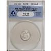 Image 1 : 1872-S H10C Mintmark Below Bow AU58 ANACS