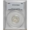 Image 1 : 1891 10C MS63 PCGS