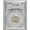 Image 1 : 1912-D 10C MS63 PCGS