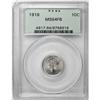 Image 1 : 1918 10C Full Bands MS64 PCGS