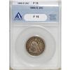 Image 1 : 1869-S 25C F15 ANACS