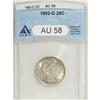 Image 1 : 1892-O 25C AU58 ANACS