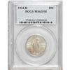 Image 1 : 1924-D 25C Full Head MS63 PCGS