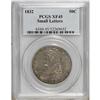 Image 1 : 1832 50C Small Letters XF45 PCGS