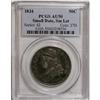 Image 1 : 1834 50C Small Date, Small Letters AU50 PCGS