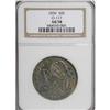 Image 1 : 1836 50C Lettered Edge AU58 NGC