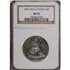 Image 1 : 1840 50C Reverse of 1839, Small Letters AU55 NGC