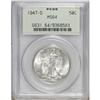 Image 1 : 1947-D 50C MS64 PCGS