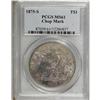 Image 1 : 1875-S T$1 Chop Mark MS61 PCGS