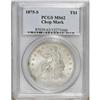 Image 3 : 1875-S T$1 Chop Mark MS62 PCGS