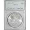 Image 1 : 1881-CC $1 MS62 PCGS